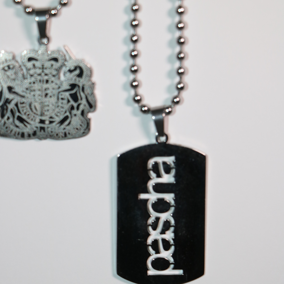 PASCHA DOG TAG CHAINS